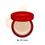 MISSHA Radiance Perfect Fit Cushion Foundation SPF 50+/PA+++ - Rozjasňujúca cushion podkladová báza s ochranným faktorom - Odtieň: No.21P/Fair