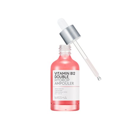 MISSHA Vitamin B12 Double Hydrop Ampouler – Vysoce hydratační sérum pro suchou pleť