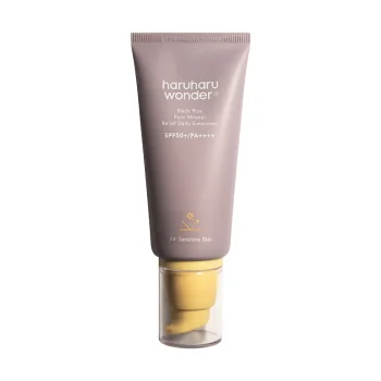 HARUHARU WONDER Black Rice Pure Mineral Relief Daily Sunscreen SPF50+/PA++++ - Lehký opalovací krém s minerálními filtry