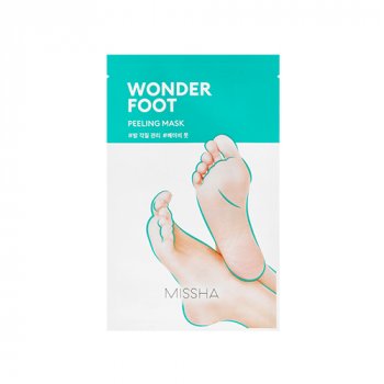 MISSHA Wonder Foot Peeling Mask – Intenzívna peelingová maska na nohy