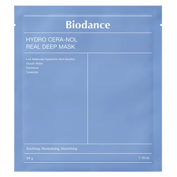 BIODANCE Hydro Cera-nol Real Deep Mask - Hydratační kolagenová maska