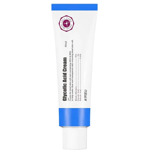 A'PIEU Glycolic Acid Cream – Pleťový krém s AHA a BHA kyselinami