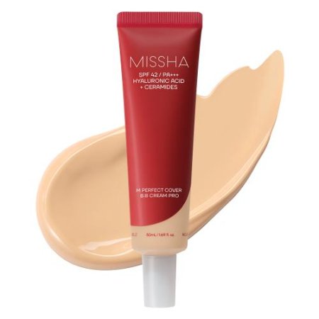 MISSHA M Perfect Cover BB Cream PRO 50 ml - Hydratační BB krém s UV ochranou - Odstín: No.27  Honey Beige
