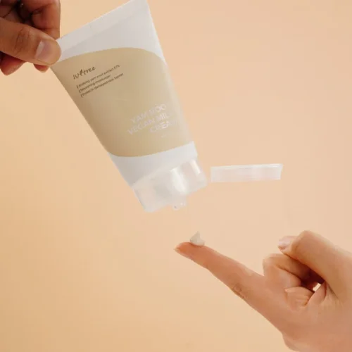 ISNTREE Yam Root Vegan Milk Cream - Hloubkově hydratační krém na obličej