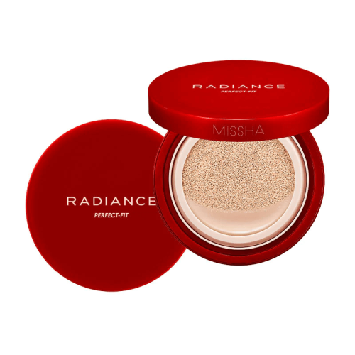 MISSHA Radiance Perfect Fit Cushion Foundation SPF 50+/PA+++ - Rozjasňující cushion podkladová báze s ochranným faktorem