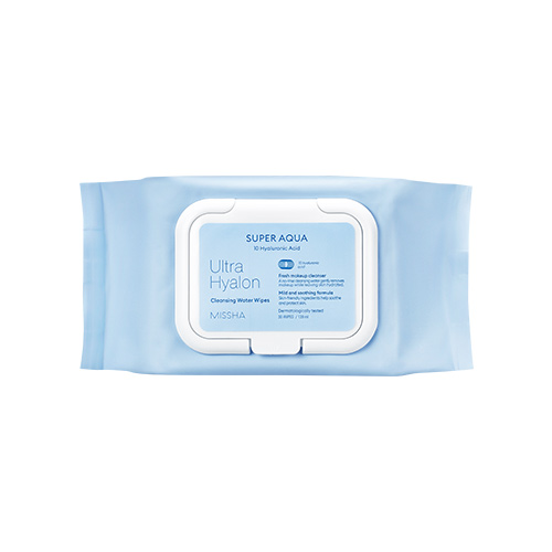 SUPER AQUA Ultra Hyalon Cleansing Water Wipes – Čistící ubrousky 30 ks