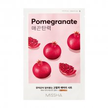 MISSHA Airy Fit Sheet Mask (Pomegranate) – Plátienková maska s výťažkom z granátového jablka