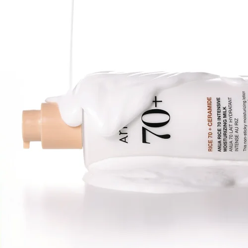 Anua Rice 70 Intensive Moisturizing Milk - Intenzívne hydratačné mlieko s ryžou
