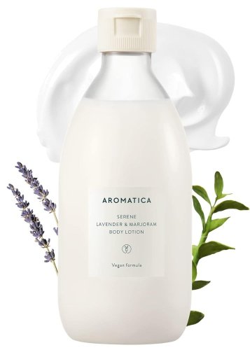 AROMATICA Serene Body Lotion Lavender & Majoram - Telové mlieko s levanduľou a majoránom