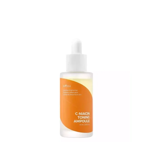 ISNTREE C-Niacin Toning Ampoule - Revitalizačné a rozjasňujúce sérum s rakytníkom